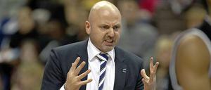 Sasa Obradovic war gegen Tübingen mal wieder außer sich.