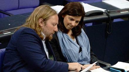 Grünen-Fraktionschefs Katrin Göring-Eckardt, Anton Hofreiter