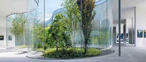 Mehr Licht. Oben in den Kant-Garagen plant Architektin Johanne Nalbach diesen begrünten kleinen Innenhof.