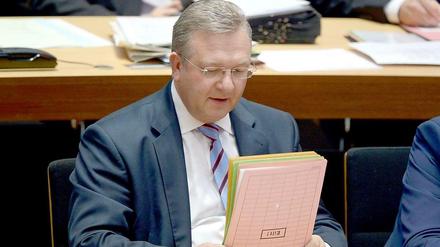 Innensenator Frank Henkel