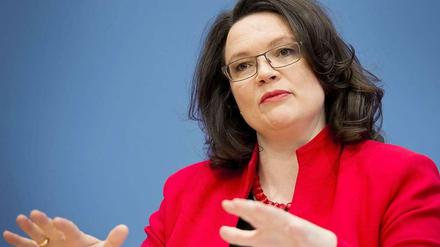 Andrea Nahles' Rentenkonzept: "Ich hatte einen ganz, ganz kleinen Moment des Stolzes, als ich unterschrieben habe".