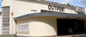 Geschwungene Formen. Zum Museum gehört das ehemalige Kino „Outpost“ der US-Armee.