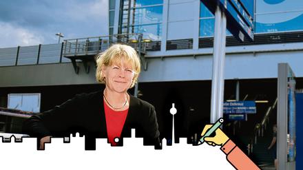Karin Kamitz begleitete den Bau des Bahnhofs Ostkreuz von Anfang bis Ende.