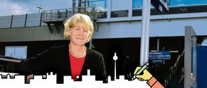 Karin Kamitz begleitete den Bau des Bahnhofs Ostkreuz von Anfang bis Ende.