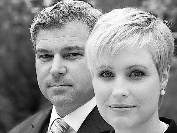 Die Autoren von "Deutschland misshandelt seine Kinder", Michael Tsokos und Saskia Guddat. Unterstützt wurden beide von dem Schriftsteller und Ghostwriter Andreas Gößling.