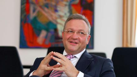Frank Henkel. Der CDU-Politiker ist Innensenator in Berlin.