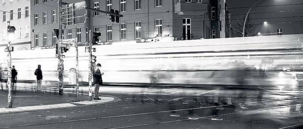 Die Partylinie. Tram M10.
