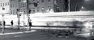 Die Partylinie. Tram M10.