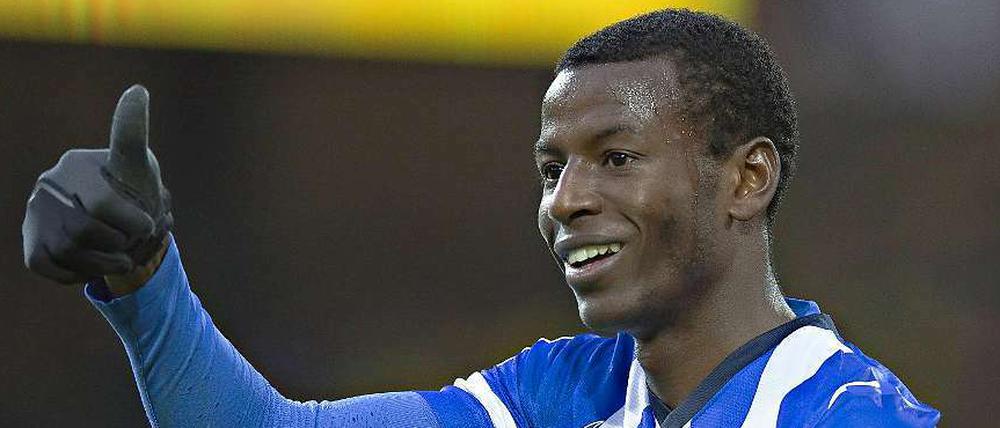 Geht wieder. Adrian Ramos kann gegen Nürnberg spielen.