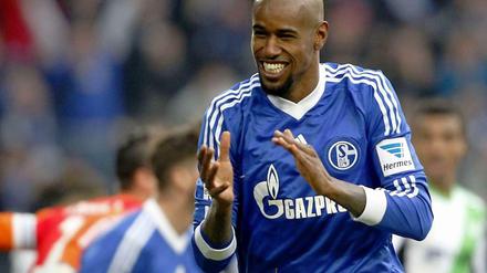 Schalkes Torschütze zum 1:0: Felipe Santana.