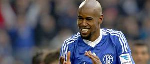 Schalkes Torschütze zum 1:0: Felipe Santana.