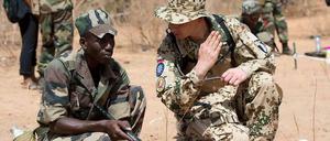 Deutsche Pionierausbildung in Mali.