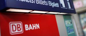 Fahrkartenautomat der Deutschen Bahn