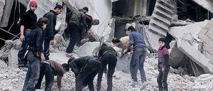 Während der Verhandlungen in Genf geht der Krieg in Syrien mit unverminderter Brutalität weiter.