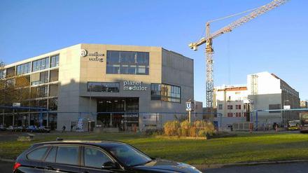 Der Sitz des Aufbau Verlags am Moritzplatz