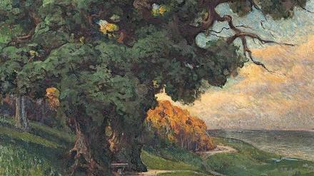 Dies Landschaftsbild von Walter Leistikow hängt künftig in der Berlinischen Galerie.