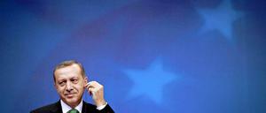 Kommt zu besuch nach Berlin. Der türkische Ministerpräsident Recep Tayip Erdogan.
