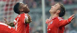 Keine Konkurrenz in Sicht für David Alaba, Mario Götze und den FC Bayern.