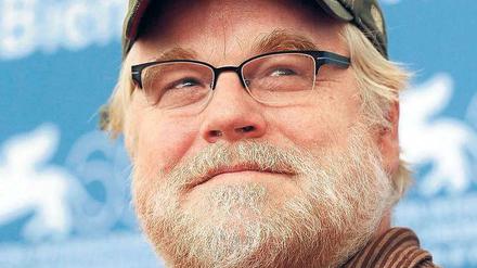 Er war der Mann für die Abgebrühten. Aber er war selber alles andere als abgebrüht. Hoffman 2012 beim Internationalen Filmfestival in Venedig. 