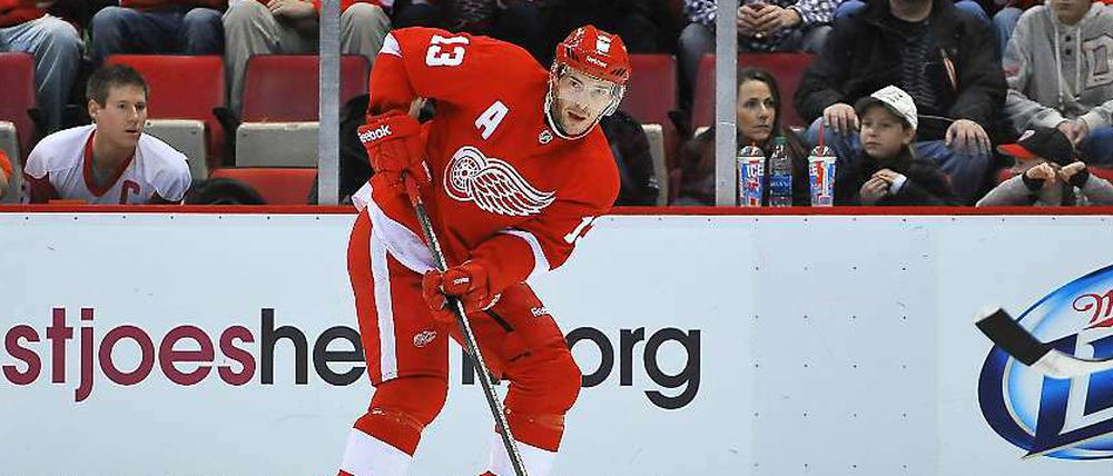 Detroits Starstürmer Pavel Datsyuk hofft, in Sotschi dabei sein zu können.