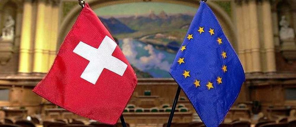 Auf Konfliktkurs. Wie es zwischen der Schweiz und der EU nach dem Referendum weitergeht, ist ungewiss.