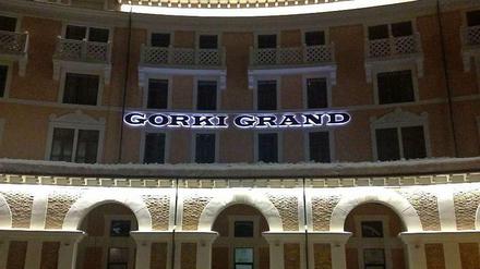 Wer suchet, der findet: das Gorky Grand Hotel in - wie der Name schon sagt - Gorky Gorod.