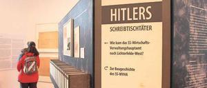 Akten des Verbrechens. Die Ausstellung über das SS-Amt Unter den Eichen bietet viel Lesestoff. 
