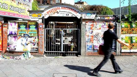 Das Tor des Festsaal Kreuzbergs wird sich an dieser Stelle wohl nie wieder für Besucher öffnen.