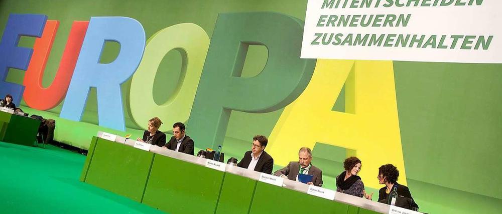 Grünen-Parteitag in Dresden.