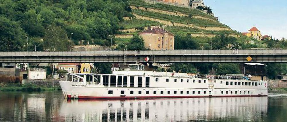 Schloss Melnik. Die Anlage am Zusammenfluss von Elbe und Moldau kann in Teilen auch innen besichtigt werden.