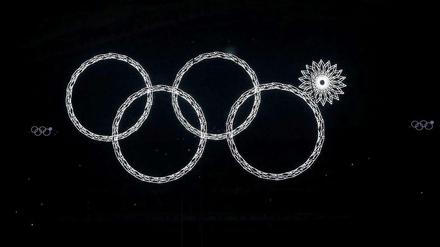 Der fünfte Ring blieb geschlossen - aber nur für die internationalen Zuschauer. 