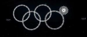 Der fünfte Ring blieb geschlossen - aber nur für die internationalen Zuschauer. 