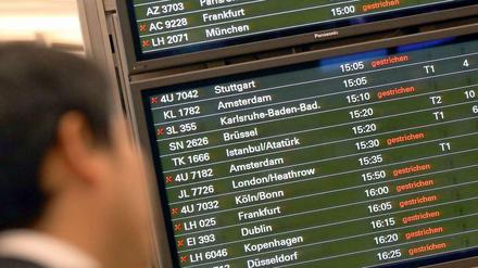 Verspätungen: Käme die Neuregelung durch, würden mehr als 70 Prozent der Passagiere künftig leer ausgehen.
