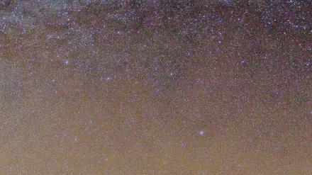 Schön romantisch. In dunklen Landstrichen sind die Sterne gut zu sehen. Foto: dpa
