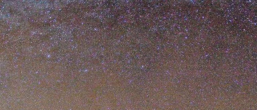 Schön romantisch. In dunklen Landstrichen sind die Sterne gut zu sehen. Foto: dpa