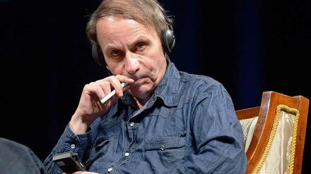Böse auch mit E-Zigarette: Michel Houellebecq
