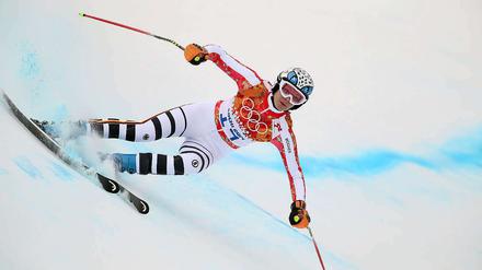 Mit Tempo zu Gold? Maria Höfl-Riesch ist die Topfavoriten in der Superkombination.