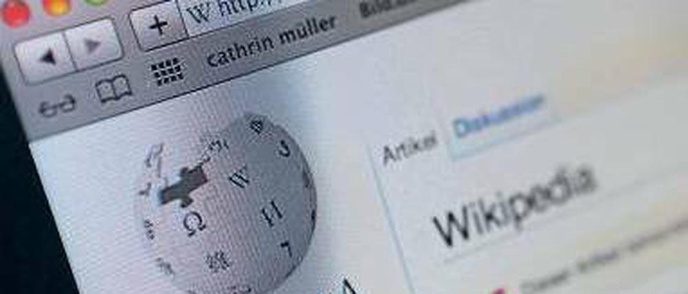 Sisyphos-Arbeit. Die Artikel bei Wikipedia müssen ständig überprüft werden, schließlich wächst auch das Wissen permanent. Foto: imago