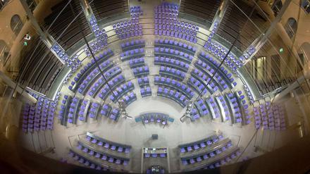 Von der Schule in den Bundestag. Der neue Arbeitsort. 