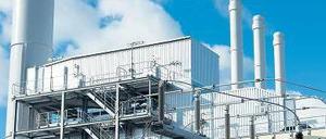 Gas geben. Gaskraftwerke wie diese neue Anlage in Greifswald sind kaum noch wirtschaftlich zu betreiben. 