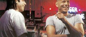 In "Pulp Fiction" macht Bruce Willis mit Eindringling John Travolta kurzen Prozess. Glück für die Einbrecher in Gesundbrunnen, dass nicht jeder Bruce Willis ist.