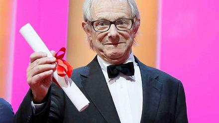 Heute auf der Berlinale: Ken Loach bekommt den Goldenen Ehrenbären.