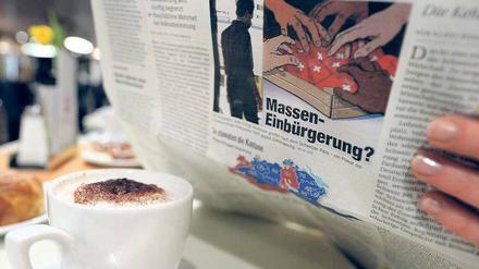 Print macht Meinungen.