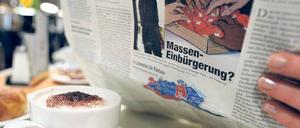 Print macht Meinungen.