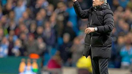 Magie: Mourinho zauberte am Montagabend zum Sieg über Manchester City.
