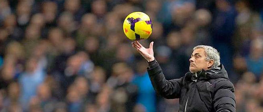 Magie: Mourinho zauberte am Montagabend zum Sieg über Manchester City.