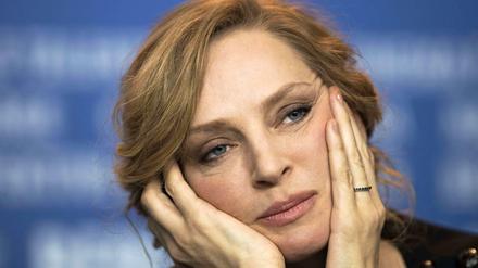 Ach herr-je, die liebe Presse: Uma Thurmann auf der Berlinale-PK
