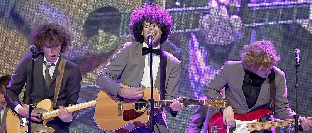 Die Jungs von "Pegasus" singen am Valentinstag im Comet.