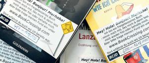 Mit Hilfe des BCID-Codes können die Finder ein Buch im Internet registrieren und seine Reiseroute nachvollziehen 