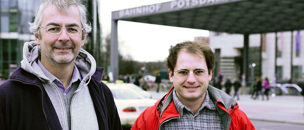Martin Wittau (l.) und Felix Herzog